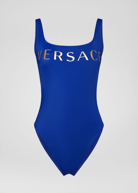 Versace Logo One-Piece Baddräkt Dam - 196230COH